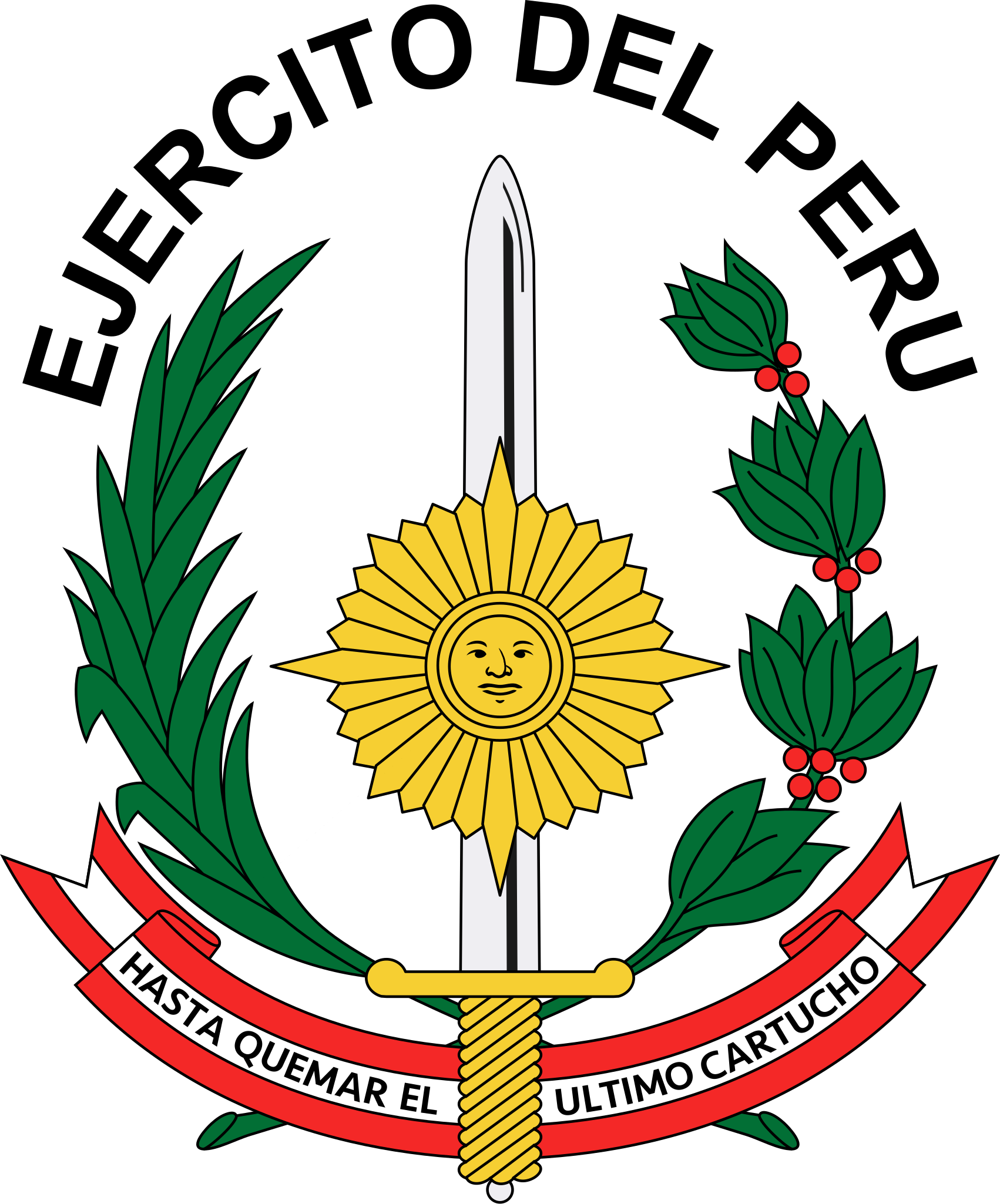 Logotipo Ejército del Perú